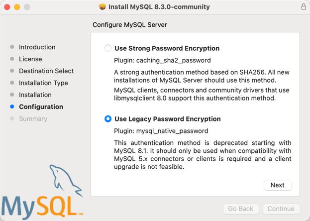 选择 Legacy Password Encryption.png